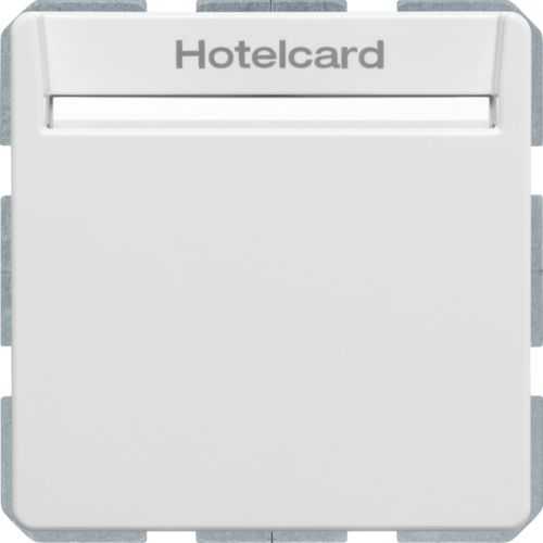 Berker 16406099 Relais-Schalter mit Zentralstück für Hotelcard Berker Q.1/Q.3 polarweiß samt Mesch Shop Berker 16406099 Relais-Schalter mit Zentralstück für Hotelcard Berker Q.1/Q.3 polarweiß samt Mesch Shop